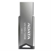 Memoria USB Adata UV350 Metálica 32 GB 3.2 Gen1 Color Plata