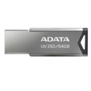 Memoria USB Adata UV350 Metálica 64 GB 3.2 Color Plata