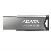 Memoria USB Adata UV250 Metálica 16 GB V2.0 Color Negro-Plata