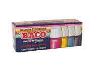 PINTURA BACO P/CARTEL 20ML PLATA #70 C/10