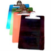 Tabla con Clip Barrilito Plástico Tamaño Carta Colores Surtidos