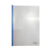 Folder Costilla Celica Traslucido Tamaño Carta Color Azul c/5 Piezas
