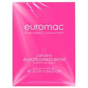 CARTULINA EUROMAC FLUORESCENTE ROSA 47.5X66CM C/10