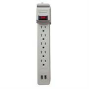 Supresor Koblenz SS-550 USB 550 Joules 5 Contactos Aterrizados Switch On/Off 2 Puertos USB