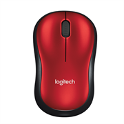 Mouse Logitech M185 Inalámbrico Color Rojo
