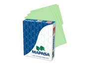 FOLDERS MAPASA VERDE CARTA C/100