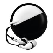 AUDIFONOS PERFECT CHOICE DE VIAJE IN EAR C/MICROFONO NEGRO Y BLANCO