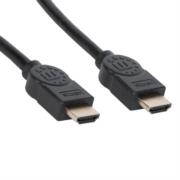 Cable Manhattan HDMI 2.1 8K M-M Ultra Alta Velocidad 3m Color Negro