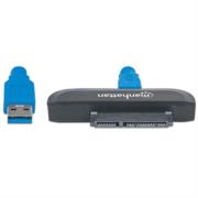 Adaptador Manhattan USB 3.0 a HDD SATA 2.5' Super Velocidad