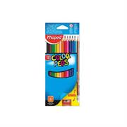 COLORES TRIANGULARES MAPED COLORPEPS C/12 +1BLACK PEPS +1SA