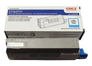 TONER OKIDATA CYAN C711 11.5K PAG