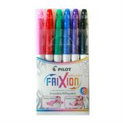 MARCADOR PILOT FRIXION BORRABLE C/6 COLORES SURTIDOS