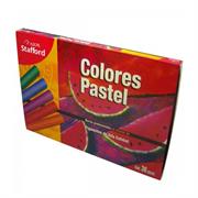 COLORES PASTEL EN SECO STAFFORD ESTUCHE C/36