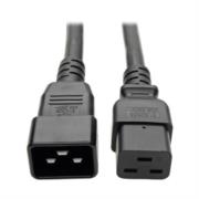 Cable de Extension de Alimentacion Tripplite Divisor Servicio Pesado 2X C19 A C20 1.83 Metros