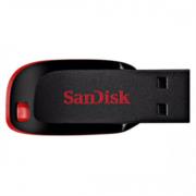 Memoria USB Sandisk Cruzer Blade Flash 16 GB USB 2.0 Color Negro