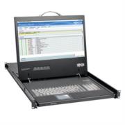 Consola 1U TrippLite para Instalación en Rack con LCD de 19' 1920 x 1080 (1080p) Video DVI o VGA TAA