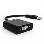 Convertidor Vorago ADP-200 USB 3.0 a VGA FHD Color Negro