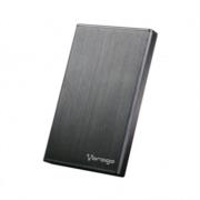 Enclosure Gabinete Vorago HDD-201 para SSD/HDD 2.5' SATA USB 3.0 Color Negro