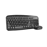KIT VORAGO TECLADO Y MOUSE KM-303 INALAMBRICO MULTIMEDIA NEG