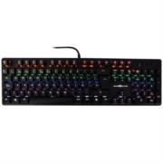 Teclado Mecánico Vorago Game Factor KBG400-RD Rainbow USB Rojo