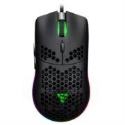 Mouse Vorago Game Factor MOG601 Ultralight RGB Sensor PMW3389 16000 dpi 7 Botones Color Negro