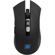 Mouse Vorago Start The Game MO-600 Inalámbrico 2400 dpi 6 Botones Recargable USB Color Negro