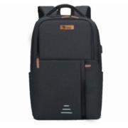 Mochila Ejecutiva Stylos Smart 16' Espacio Carga USB Color Negro