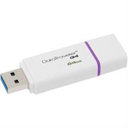 Memoria USB Kingston DataTraveler G4 64GB 3.0 Color Morado