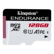 Tarjeta MicroSD Kingston High-Endurance 128 GB 95R/45W C10 A1 UHS-I