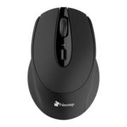 Mouse Nextep Inalámbrico Ergonómico USB 1600 dpi Batería Incluida Color Negro