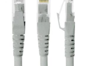CABLE DE PATCH RED, CAT6 UTP, GRIS, 2.0 M