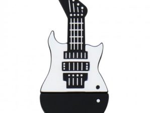 MEMORIA FLASH USB 32GB, GUITARRA BLANCA