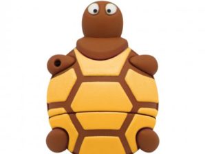 MEMORIA FLASH USB 32GB, TORTUGA AMARILLA
