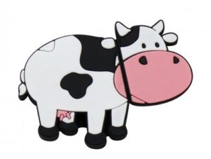 MEMORIA FLASH USB 32GB, VACA LECHERA