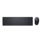 Teclado y Mouse Dell Pro Wireless KM5221W Inglés Color Negro