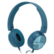 Audífonos Stylos Alámbricos Ergonómico Manos Libres 3.5mm Color Azul