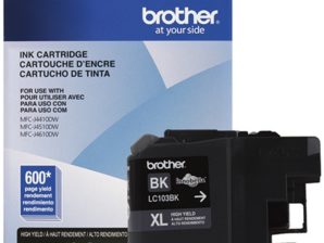 Cartucho Brother LC103BK Negro, 600 Páginas RENDIMIENTO 600 PGS