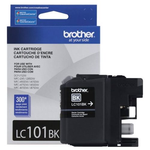 Cartucho Brother LC101BK - Negro - 300 Páginas 300 PGS