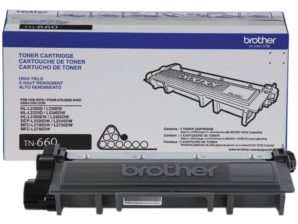 Tóner Brother TN-660 Negro, 2600 Páginas PGS