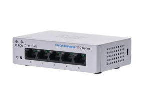 Switch Cisco CBS110-5T-D - 5 Puertos - Gigabit - No Gestionado DESKTOP EXT PS