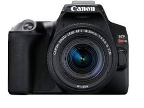 Cámara digital SLR con objetivo Canon EOS Rebel SL3 - 24.1Megapíxel EF-S 18-55MM IS STM