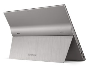Monitor Portátil Viewsonic VG1655 LED 15.6", Full HD, Widescreen, HDMI, Bocinas Integradas (2x 1.6W RMS), Plata 1920X1080 REL DE ASPECTO 16:9