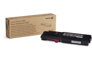 TONER MAGENTA ALTA CAPACIDAD PHASER 6600/WC 6605 (6 000 IMPS)