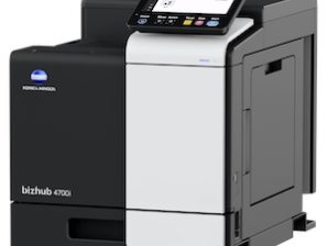 Impresora Láser Monocromática Konica Minolta Bizhub 4700i con Velocidad de Impresión 50 ppm PM 1200X1200PPP 4GB.DD.8GBUSB RED