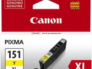 Tinta Canon CLI-151XL Y - Amarillo - 11ml ALTO RENDIMIENTO 11ML