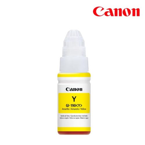 TINTA GI-190 Y AMARILLO 70ML PARA G1100 G2100 G3100 G4100