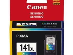 Cartucho de tinta Canon, Cian, Magenta, Amarillo, Modelo: CL-141 XL ALTO RENDIMIENTO DE 400 PAGS