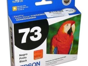 Cartucho Epson 73N Negro, 250 Páginas 8300 9300F TX200 AL 240 400 410 300