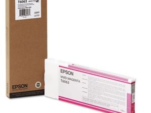 Cartucho Epson T606300 UltraChrome K3 Magenta Vivo 220ml PRO 4800 / 4880 220 ML