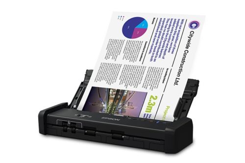 Scanner Epson WorkForce ES-200, 600 x 600 DPI, Escáner Color, Escaneado Duplex, USB 3.0, Negro 600 DPI 24 BITS USB